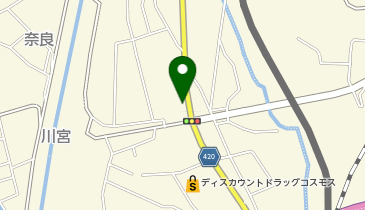 おもてなしホールの地図画像