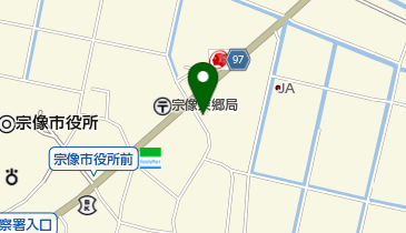 西日本新聞社宗像支局の地図画像