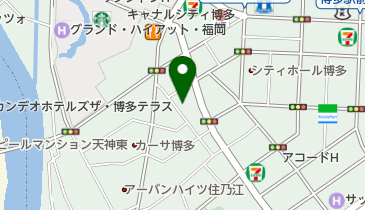 (株)ティー・ヴィー・キュー九州放送福岡本社の地図画像