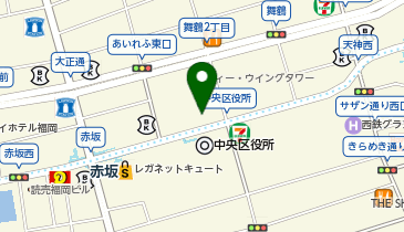 (株)サンテレビジョン九州支局の地図画像