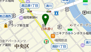 (株)エフエム福岡本社の地図画像