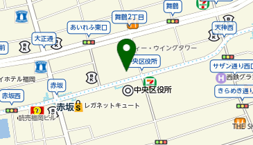 (株)ラジオ関西九州支局の地図画像