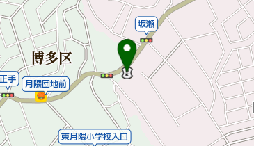 西日本シティ銀行月隈支店の地図画像