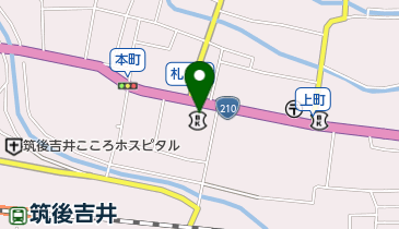 西日本シティ銀行吉井支店の地図画像