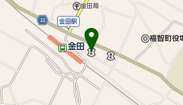福岡銀行金田支店の地図画像