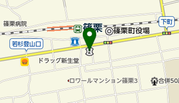 福岡銀行篠栗支店の地図画像