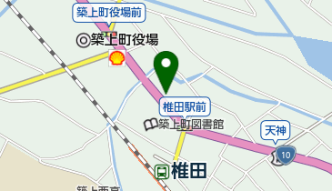 福岡銀行椎田支店の地図画像