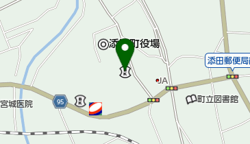 福岡銀行添田支店の地図画像