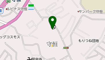 福岡銀行守恒支店の地図画像