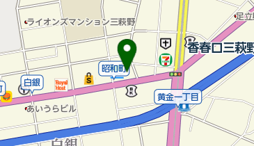 西日本シティ銀行三萩野支店の地図画像