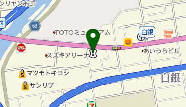 北九州銀行三萩野支店の地図画像