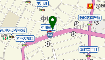 北九州銀行若松支店の地図画像