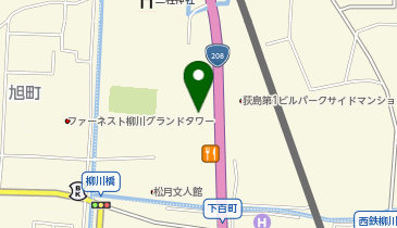 筑邦銀行大川支店の地図画像