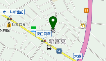 遠賀信用金庫新宮支店の地図画像