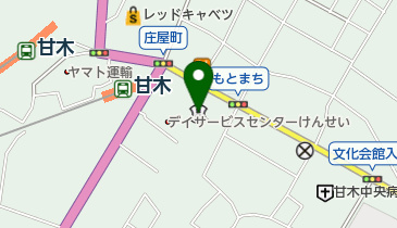 筑後信用金庫甘木支店の地図画像