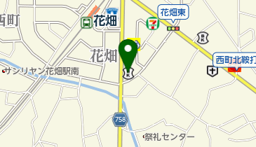 筑後信用金庫花畑支店の地図画像