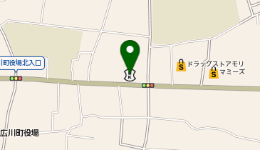 筑後信用金庫広川支店の地図画像