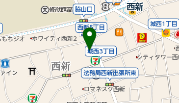 福岡信用金庫唐人町支店の地図画像