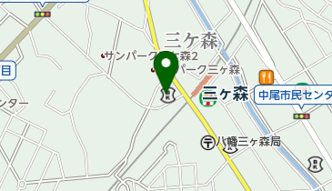 福岡ひびき信用金庫三ヶ森支店の地図画像