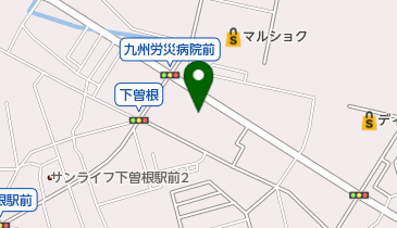 福岡ひびき信用金庫曽根支店の地図画像