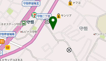 福岡ひびき信用金庫守恒支店の地図画像