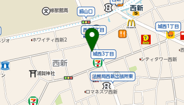 福岡信用金庫藤崎出張所の地図画像