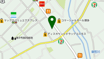 福岡ひびき信用金庫博多支店の地図画像