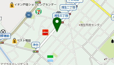 福岡ひびき信用金庫浅生支店の地図画像