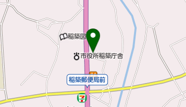 JAふくおか嘉穂稲築支所の地図画像