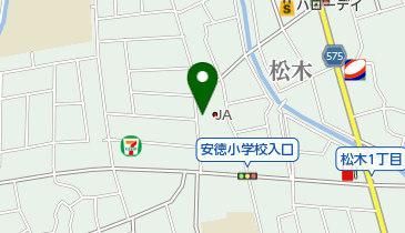 JA筑紫安徳支店の地図画像