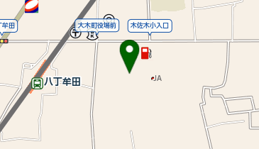JA福岡大城大木支店の地図画像