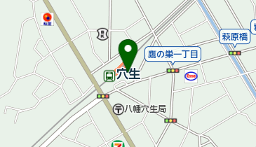 JA北九穴生支店の地図画像