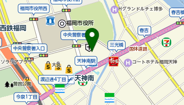 福岡県済生会福岡総合病院の地図画像