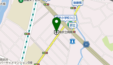 医療法人正弘会南折立病院の地図画像