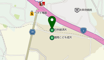 私立日本経済大学の地図画像