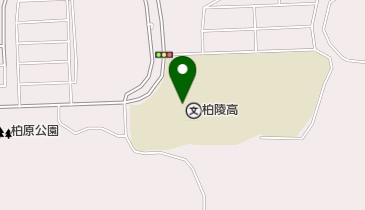 福岡県立柏陵高校の地図画像