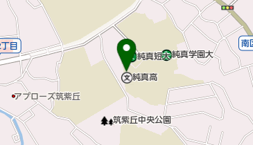 私立純真高校の地図画像