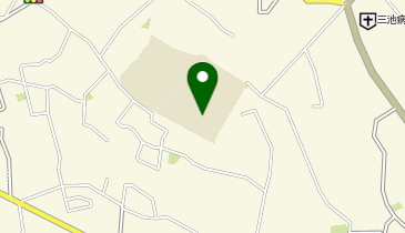 大牟田市立白銀中学校の地図画像