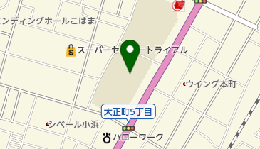 大牟田市立松原中学校の地図画像