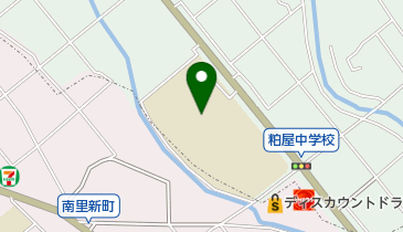 粕屋町立粕屋中学校の地図画像