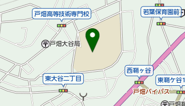 北九州市立大谷中学校の地図画像