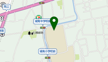 福岡市立城南中学校の地図画像