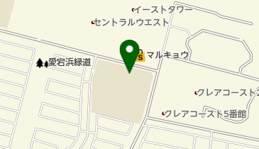 福岡市立姪浜中学校の地図画像