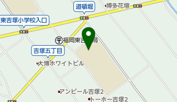 福岡市立吉塚中学校の地図画像