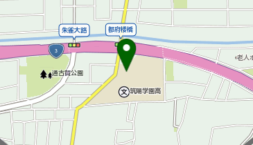 私立筑陽学園中学校の地図画像