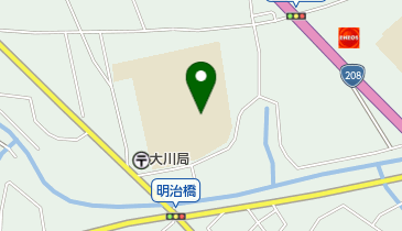 大川市立大川桐英中学校の地図画像