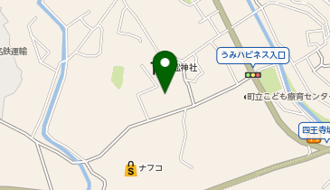 宇美町立宇美南中学校ハピネス分校の地図画像