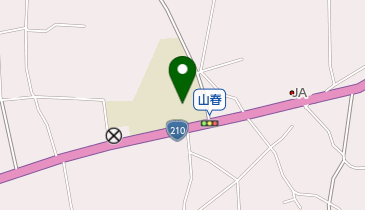 うきは市立山春小学校の地図画像