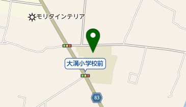 大木町立大溝小学校の地図画像