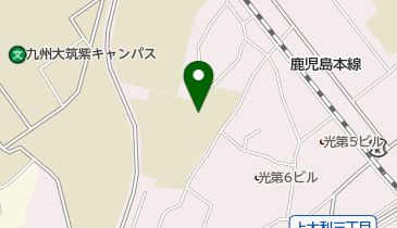 大野城市立大利小学校の地図画像